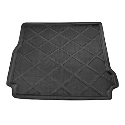 X AUTOHAUX Black Car Rear Trunk Floor Mat Cargo Boot Liner Carpet Tray for Land Rover Discovery 2005-2016