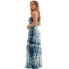 Riviera Sun Womens Maxi Dress  Smocked Adjustable Strap Long Sundress  Summer Dresses - 2 of 4