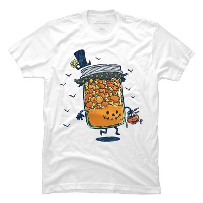 Men's Design By Humans Halloween Jam By nickv47 T-Shirt