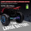 12V Kids ATV, Ride on Toy Car Bombardier Licensed BRP Can-am 4 Wheeler Quad Electric Vehicle, w/LED Lights - 2 of 4