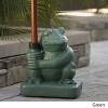 Maggift Animal Umbrella Base, Frog Design Umbrella Base with Adapter, Cute Design, Suitable for Patio, Yard, Poolside, Green, 14"*14"*16" - 3 of 4
