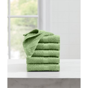 BrylaneHome BH Studio 6-Pc Wash Cloth Set - 1 of 4
