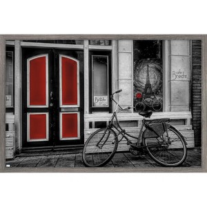 Trends International Celebrate Life - City Bike Framed Wall Poster Prints - 1 of 4