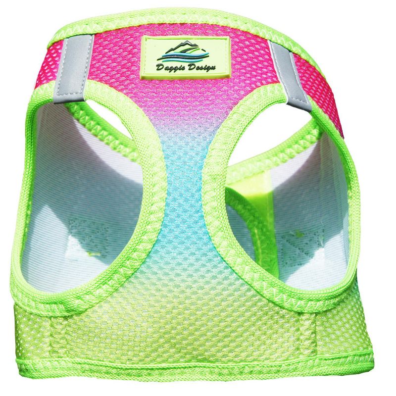 Doggie Design American River Choke Free Dog Harness Ombre Collection-Rainbow, 1 of 5