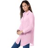 Woman Within Women's Plus Size Perfect Long Sleeve Shirt - 4 of 4