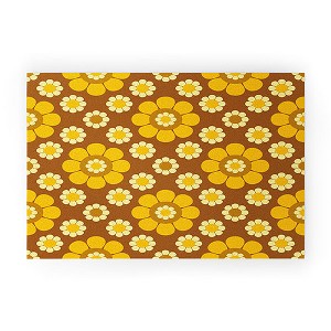 Jenean Morrison Diner Menu in Sunrise Welcome Mat - Deny Designs - 1 of 3