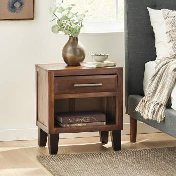 Luna Acacia Wood End Table - Christopher Knight Home