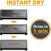 SpaceAid Countertop DryingNeat Instant Dry Sink Caddy Organizers(Bamboo, Black) - 2 of 4