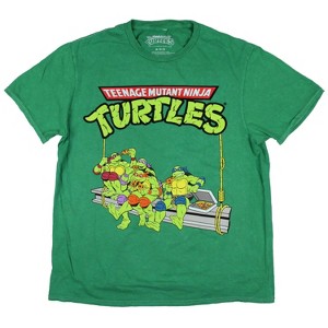 Seven Times Six Teenage Mutant Ninja Turtles Cartoon Big Boys Short-Sleeve Kids T-Shirt - 1 of 3