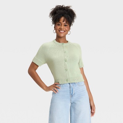 Women's Short Sleeve Cardigan - Universal Thread™