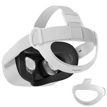 Insten Adjustable Head Strap For Oculus Quest 2 With Enhanced Cushion  Support, Replacement For Elite Headband, Vr Headset Accessories : Target