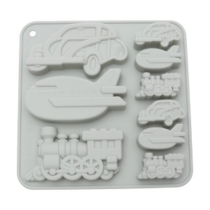 Unique Bargains Candy Mould 9-Cavity Vehicle Candy Mould Hand Wash 5.91"x5.87"x0.75" 1 Pc - 1 of 4