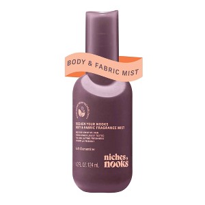 Niches & Nooks, Freshen Your Nooks Body & Fabric Fragrance Mist - Soft Clementine - 4.2 fl oz - 1 of 4