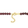EVERLY JEWELRY | Silver Gemstone Beaded Bracelet - Multiple Gemstone and Metal Color Options - 2 of 4