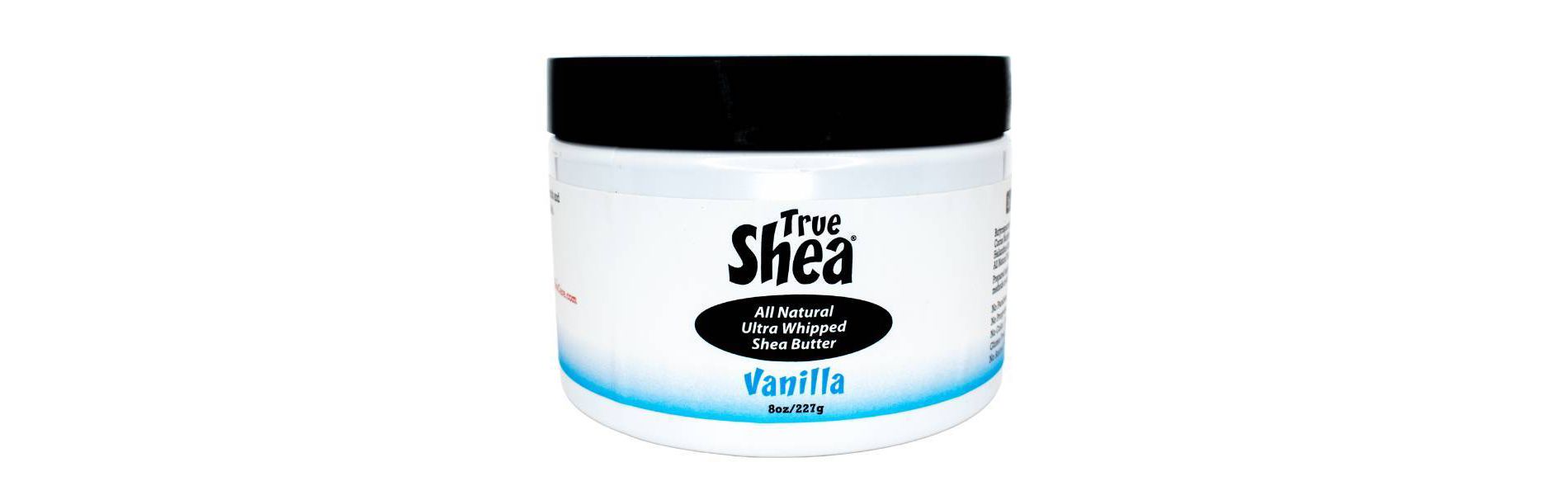 True Shea Natural Ultra Whipped Shea Butter - Vanilla - 8oz