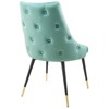 Modway Adorn Dining Side Chair Performance Velvet Set of 2 - 4 of 4