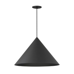 ET2 Lighting Pitch 1 - Light Pendant in  Black - 1 of 3