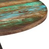 vidaXL Dining Table 43.3 in.x29.5 in. Solid Wood Reclaimed - 4 of 4