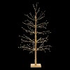 Lighted Gold Decorative Tree 36"H by Melrose - 3 of 4