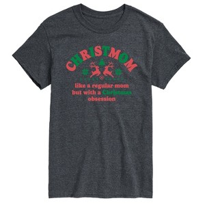 Women's - Instant Message - Christmas Mom Short Sleeve Graphic T-Shirt - 1 of 4