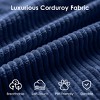 TiramisuBest Floor Couch, Convertible Floor Sofa Bed with Pillow, Chenille Fabric Compression Futon Couch Sleeper for Living & Bedroom, Gray - 4 of 4
