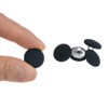Unique Bargains Suit Dress Blouse Aluminum Fabric Cloth Covered Sewing Buttons 30 Pcs - 4 of 4