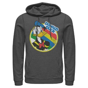 Mens Mickey & Friends Serious Donald Duck Lightweight Hoodie - 1 of 4