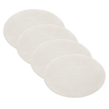 Villeroy & Boch Manufacture Rock Oval Faux Leather Reversible Placemats, Set of 4 - 12" x 18"