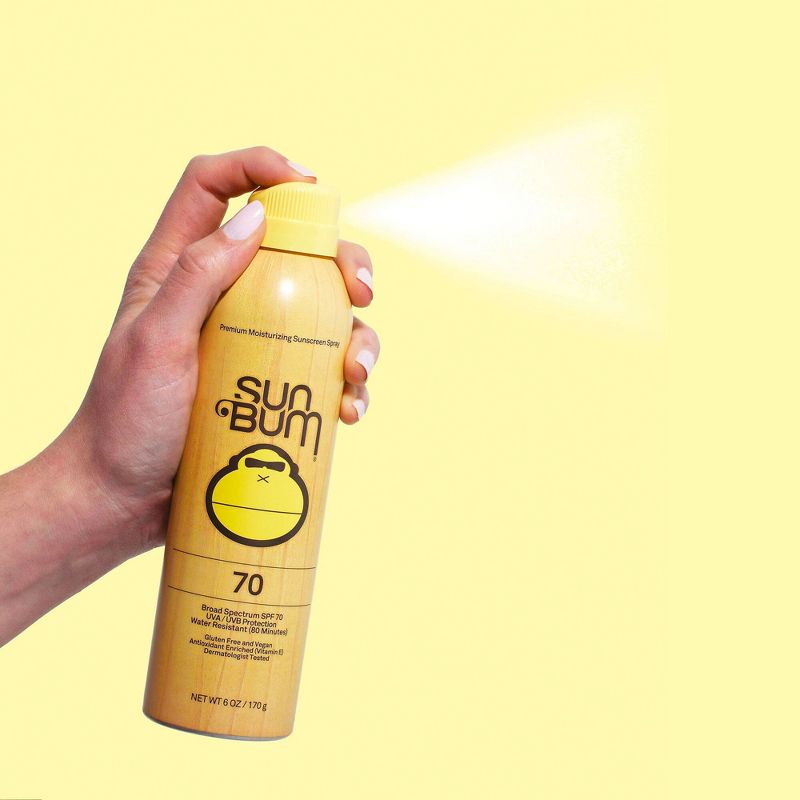 Sun Bum Original Sunscreen Spray - SPF 70 - 6oz, 4 of 6
