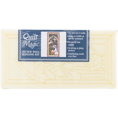 Quilt-Magic No Sew Wall Hanging Kit-Holy Family