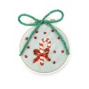 Mini Embroidery Kit Candy Cane - Bullseye's Playground™ - 3 of 3