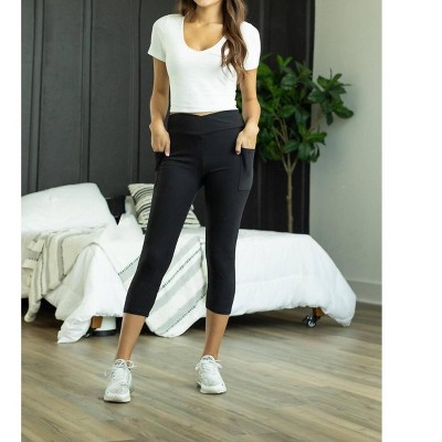 Women's The Lillian Sculpting Crossover Capri - Julia Rose