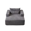 75-Inch Corduroy Upholstered Sofa Lounger - Ready to Use, Soft Modern Sleeper for Indoor Living & Bedroom - 4 of 4