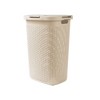 Apex Vanguards Off-White Laundry Basket With Cutout Handles - 3 of 3