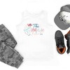The Juniper Shop The Land Of The Free Coquette Youth Tank Top - 4 of 4