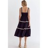 Women's Ric Rac Midi Dress - entro - 4 of 4