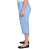 Alfred Dunner Womens Plus-Size Flat Front Allure Classic Clamdigger Pant - 4 of 4