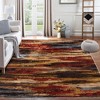Modern Abstract Area Rug Boho Rug Bedroom Office Dining Room Washable Area Rug - 2 of 4