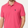 U.S. Polo Assn. Men's Classic Polo Shirt, Two-Button Closure Pique Polo Shirt, Summer Fashion Golf Shirt - 3 of 4