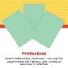 School Smart Folding Bristol Board, 12 x 18 Inches, Green, Pack of 100 - 2 of 4