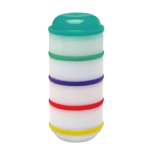 Dr. Brown's Snack-A-Pillar Snack and Dipping Cup Food Storage Containers - White - 4pk - 1 of 4