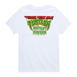 Boys' - Teenage Mutant Ninja Turtles - Mutant Mayhem Movie Logo Short Sleeve Graphic T-Shirt - 1 of 4
