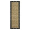 Washable Living Room Rug Floral Bordered Area Rugs Soft Thin Indoor Carpet - 3 of 4