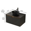 GDFStudio Montville Modern Bathroom Vanity with Sintered Stone Countertop - 3 of 4