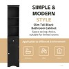 Tall Bathroom Cabinet, Freestanding Storage Cabinet with Drawer - 4 of 4