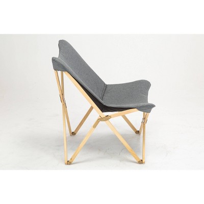 wood butterfly chair target