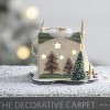 YOOCOZZ Unique Household Christmas Holiday Decoration 6 Set, 5x3.5x4" Cardboard Lited Tent Ornament, Decorative Hanging Xmas Tree Ornaments - 4 of 4