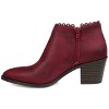 Journee Collection Women's Tessa Inside Zip Stacked Heel Booties - 2 of 4