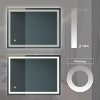 Acekool 32 x 24 Inch Bathroom Mirror, Wall Mounted Vanity Mirror with Touch Control, Dimmable Brightness, Anti-Fog, Color Temperature Selection - 4 of 4