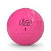 Vice Golf Vice Drive Golf Balls 12pk - Pink: Polybutadiene Core, Ionomer Shell - 2 of 4